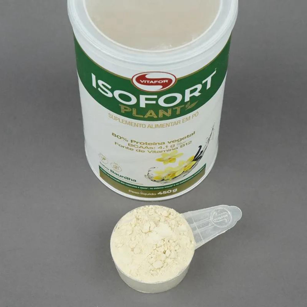 ISOFORT PLANT BAUNILHA VITAFOR 450g