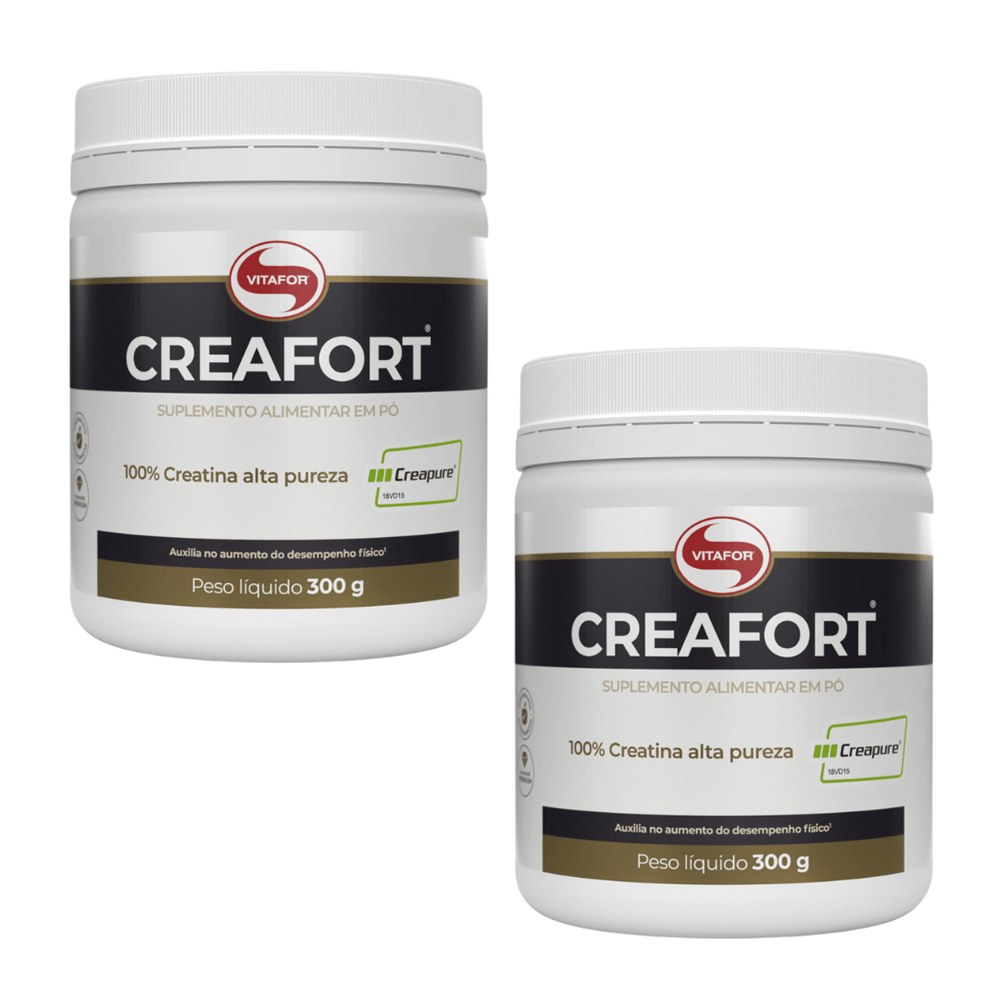 Kit 2 Creatina Creafort Vitafor 300g