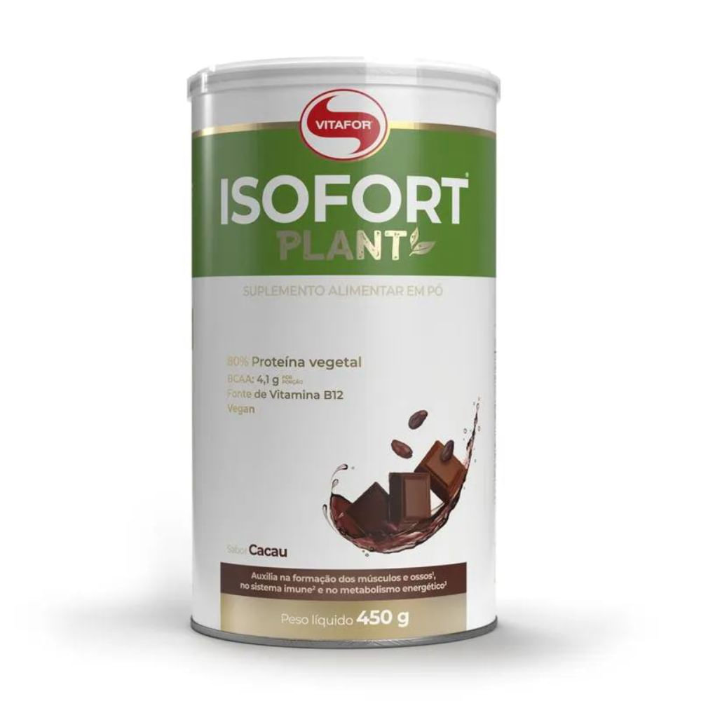 Isofort Plant Cacau Vitafor 450g