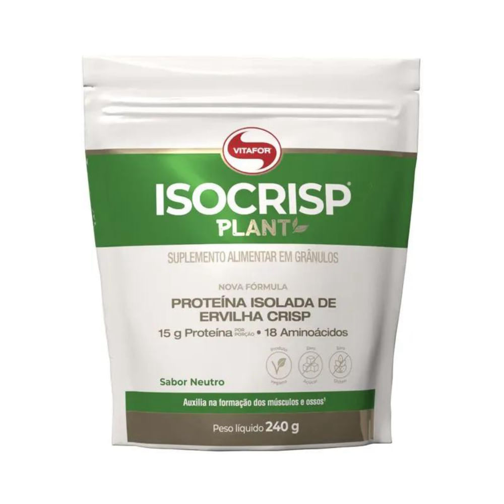 ISOCRISP PLANT POUCH VITAFOR 240g