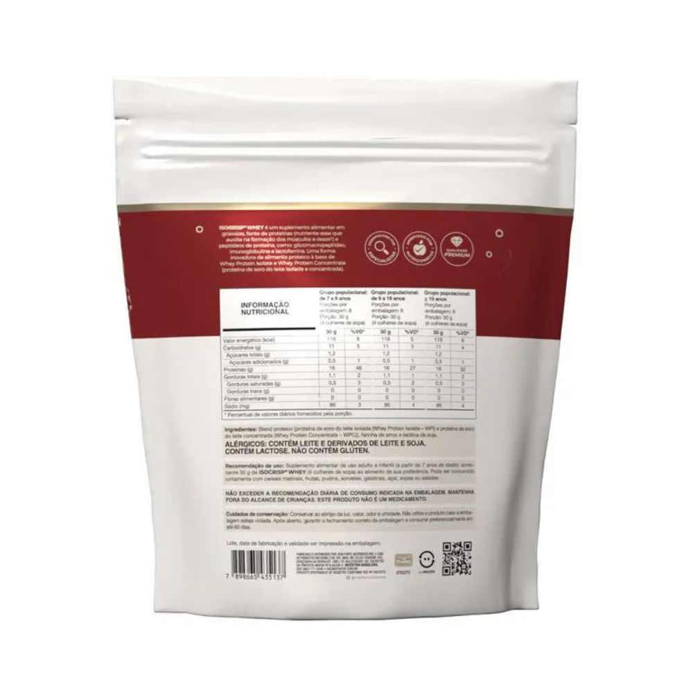 ISOCRISP WHEY POUCH VITAFOR 240g