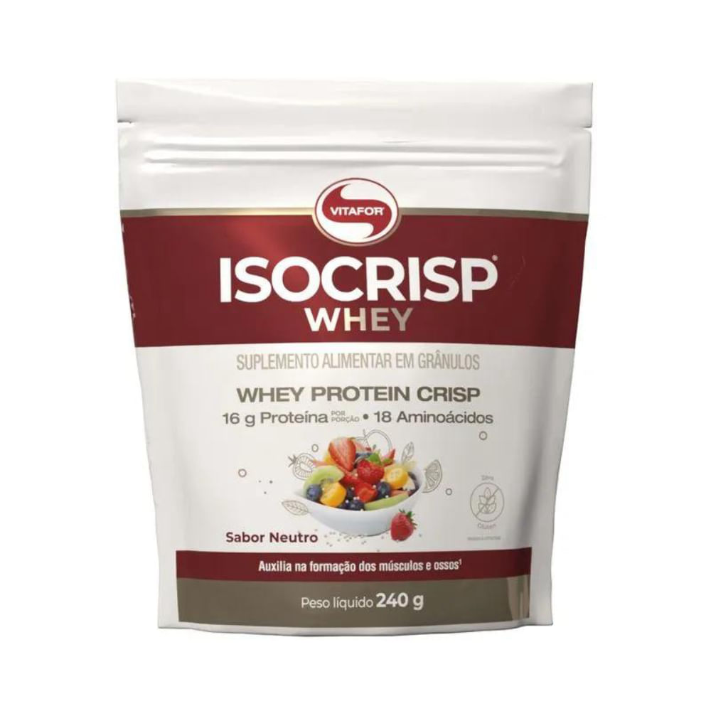 ISOCRISP WHEY POUCH VITAFOR 240g
