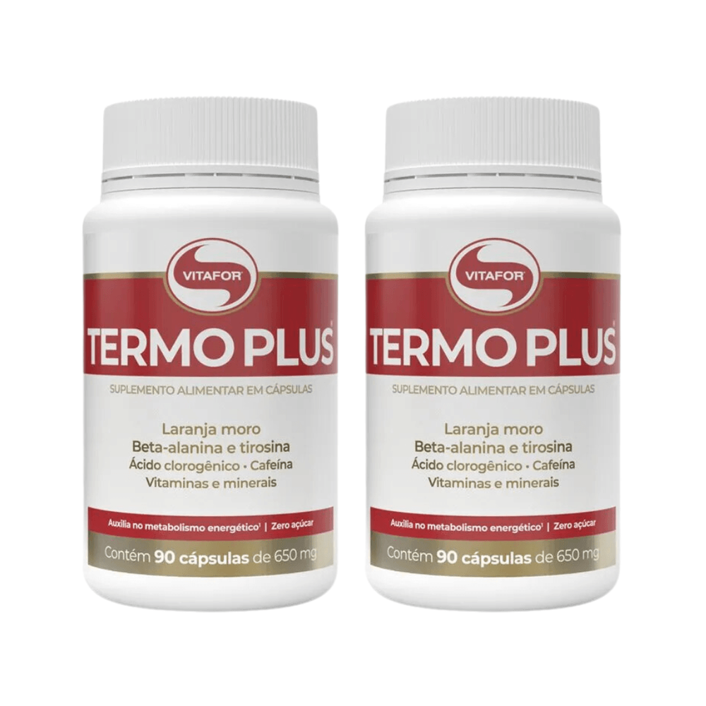 KIT 2 TERMO PLUS VITAFOR 90 CÁPSULAS CADA