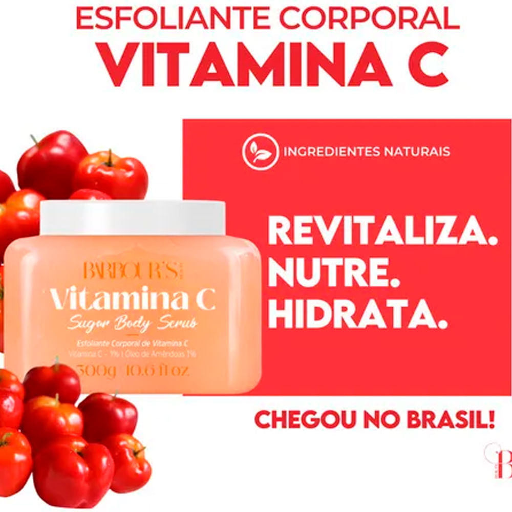 Barbour's Beauty de Vitamina C Esfoliante Corporal 300g