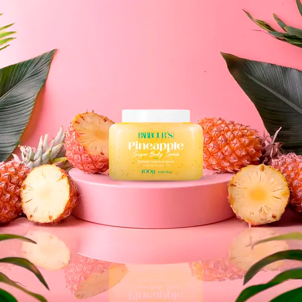 Barbour's Beauty de Abacaxi Esfoliante Corporal 400g