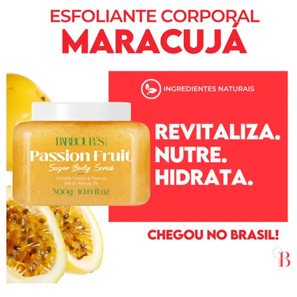Barbour's Beauty de Maracujá Esfoliante Corporal 300g