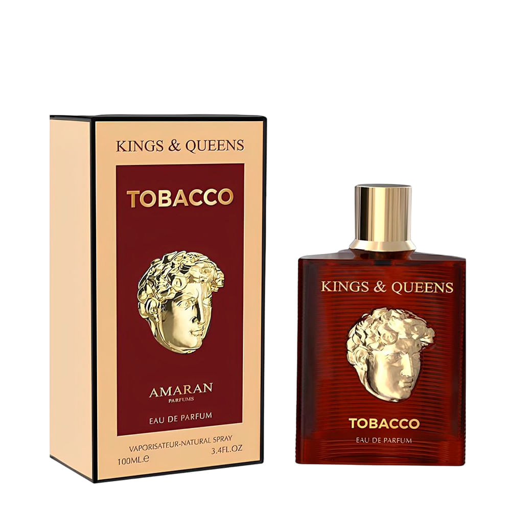 Perfume Masculino Amaran Kings & Queens Tobacco Eau de Parfum 100ml