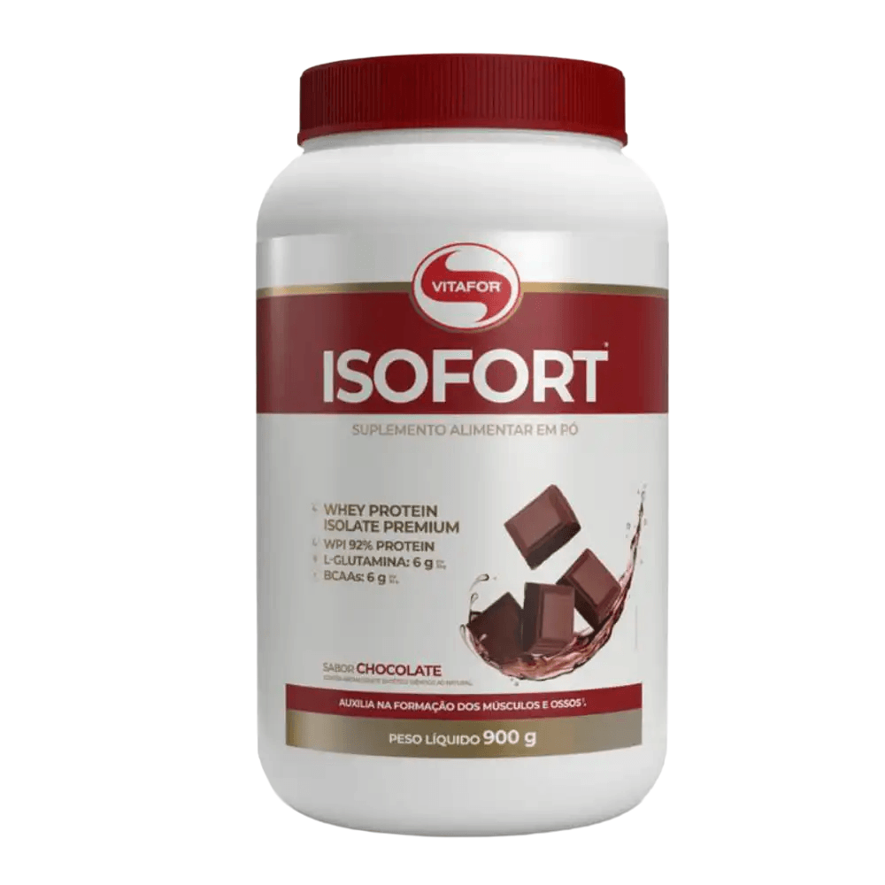 Suplemento Alimentar Isofort Vitafor Sabor Chocolate 900g