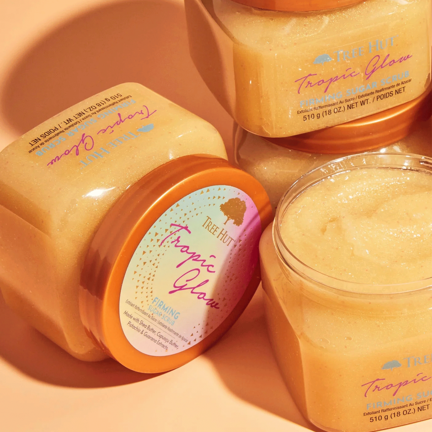 Tree Hut Firming Tropic Glow Esfoliante Firmador 510g