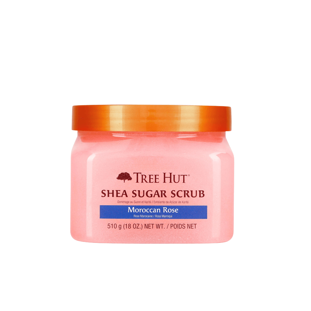Esfoliante Shea Sugar Scrub Moroccan Rose Tree Hut 510g