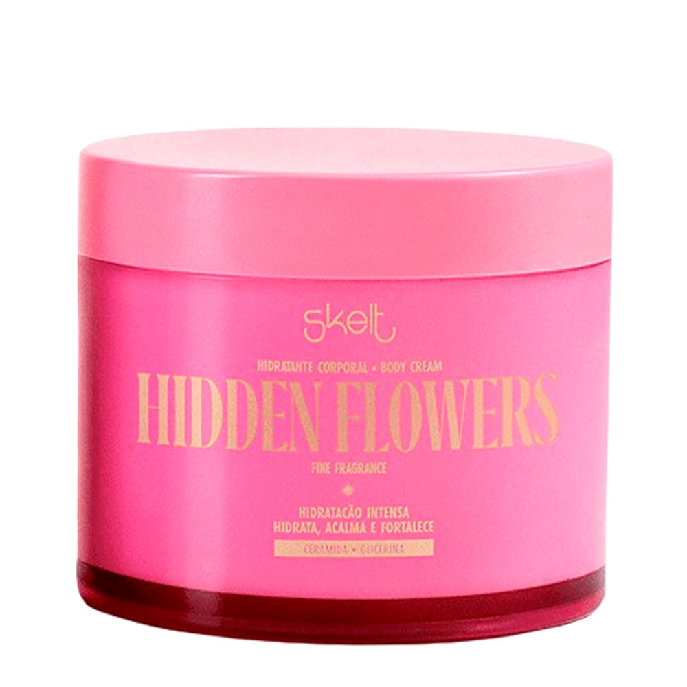 Skelt Hidratante Desodorante Corporal Hidden Flowers 200g