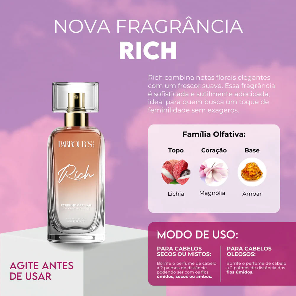 Perfume Capilar Barbour's Beauty