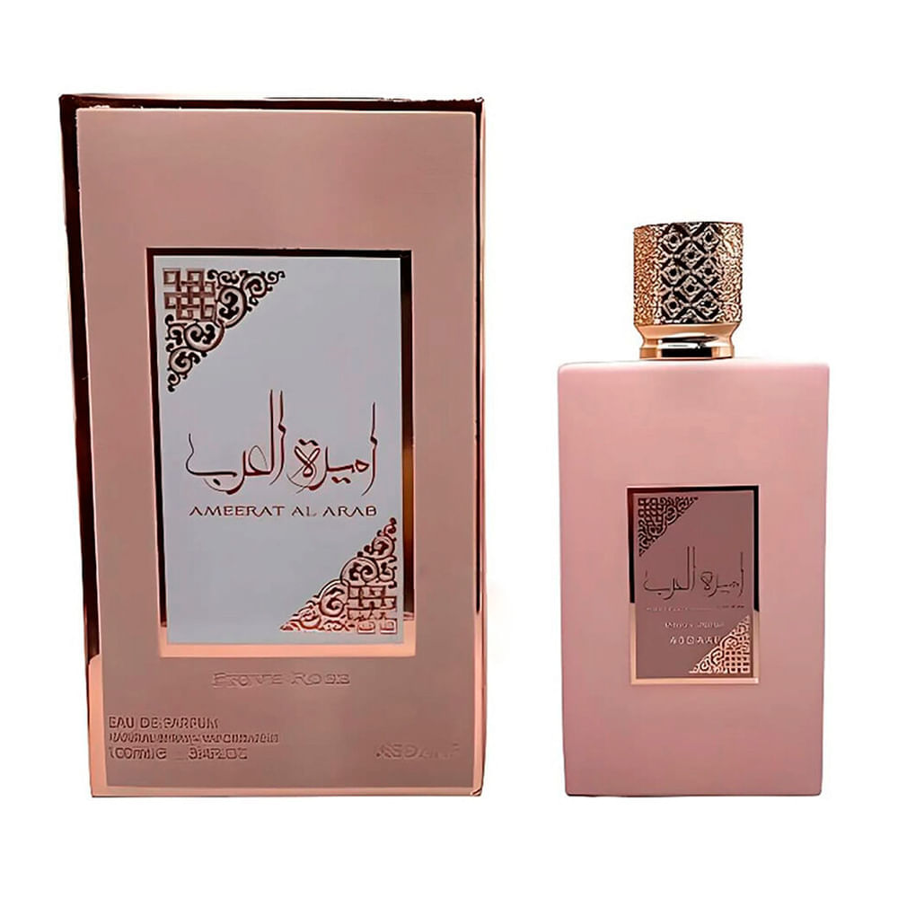 Perfume Feminino Árabe Ameerat Al Arab Prive Rose Asdaaf 100ml