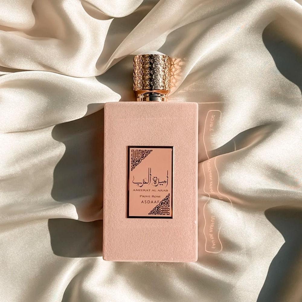 Perfume Feminino Árabe Ameerat Al Arab Prive Rose Asdaaf 100ml