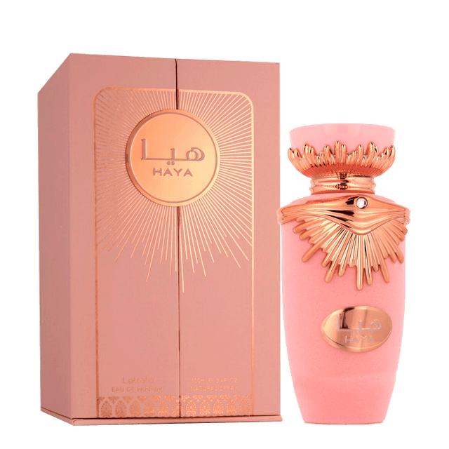 Perfume Árabe Feminino Haya Lattafa Eau De Parfum 100ml