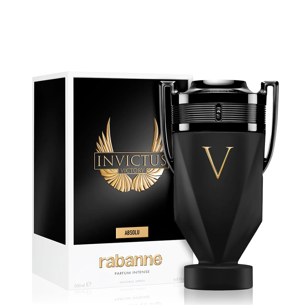 Perfume Masculino Rabanne Invictus Victory Absolu Parfum Intense 200ml