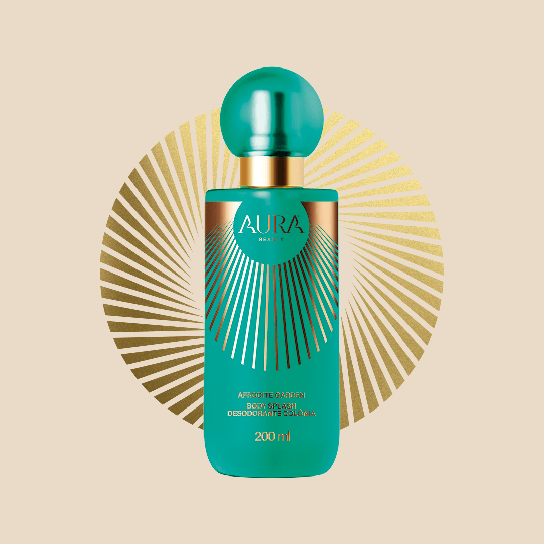 Body Splash Aura Beauty Afrodite Garden 200ml