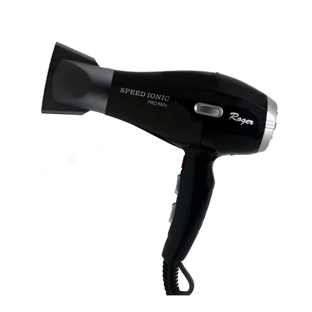 Secador Para Cabelo Roger Speed Ionic Pro 8904 Preto 220v