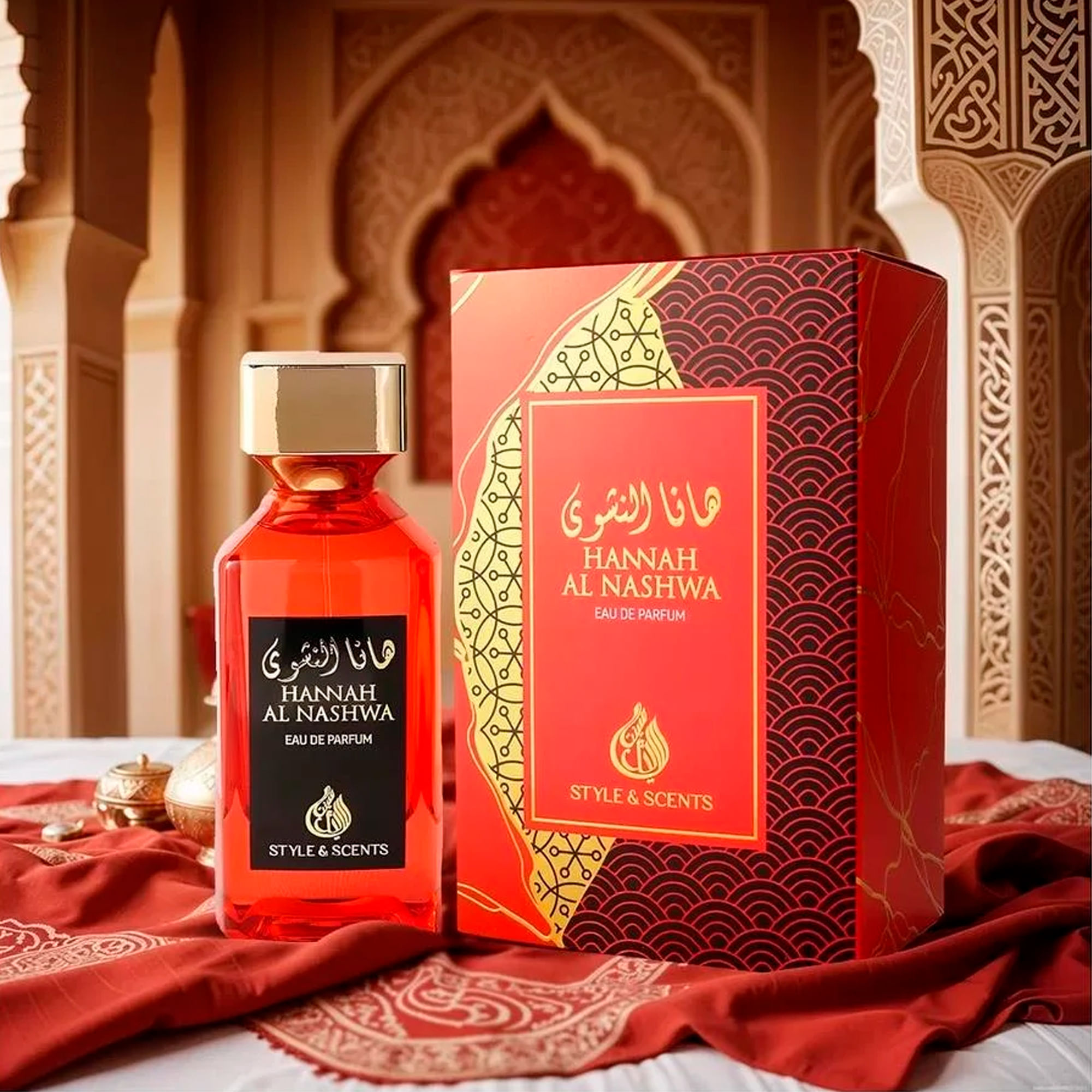 Perfume Feminino Style E Scent Hannah Al Nashwa Eau de Parfum 100ml