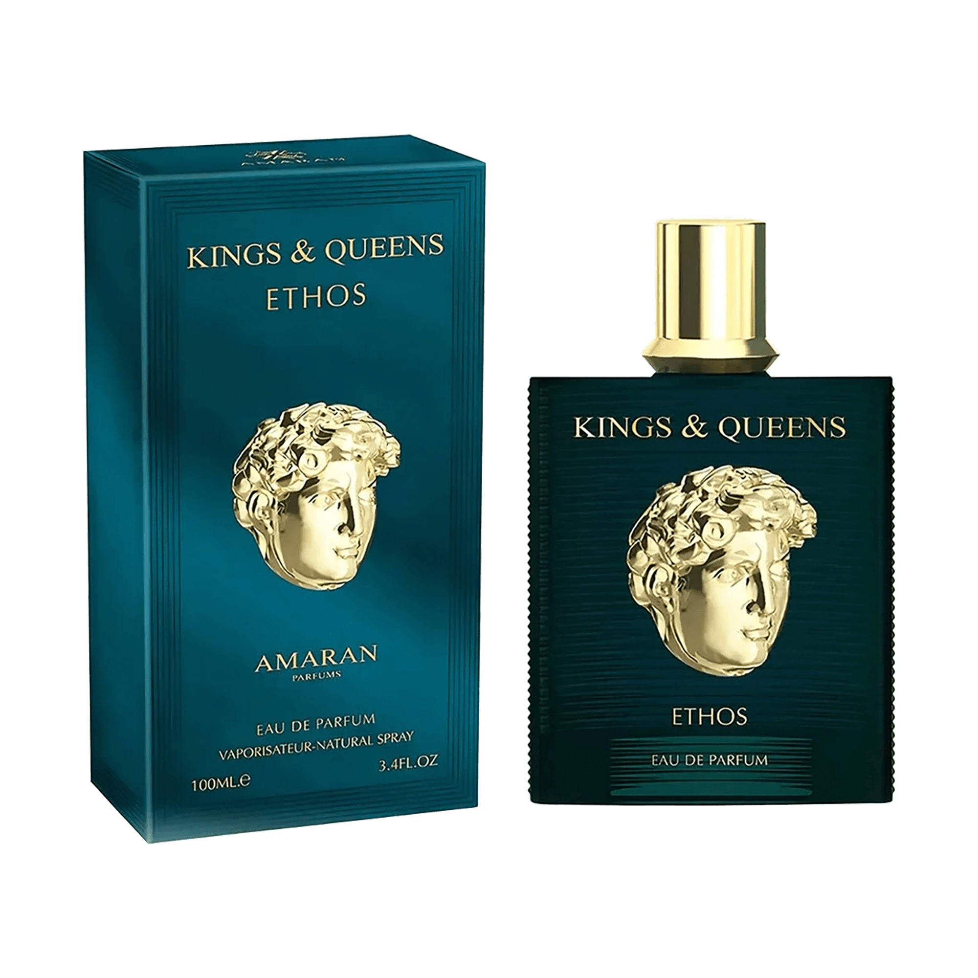 Perfume Masculino Amaran Kings & Queens Ethos Eau de Parfum 100ml