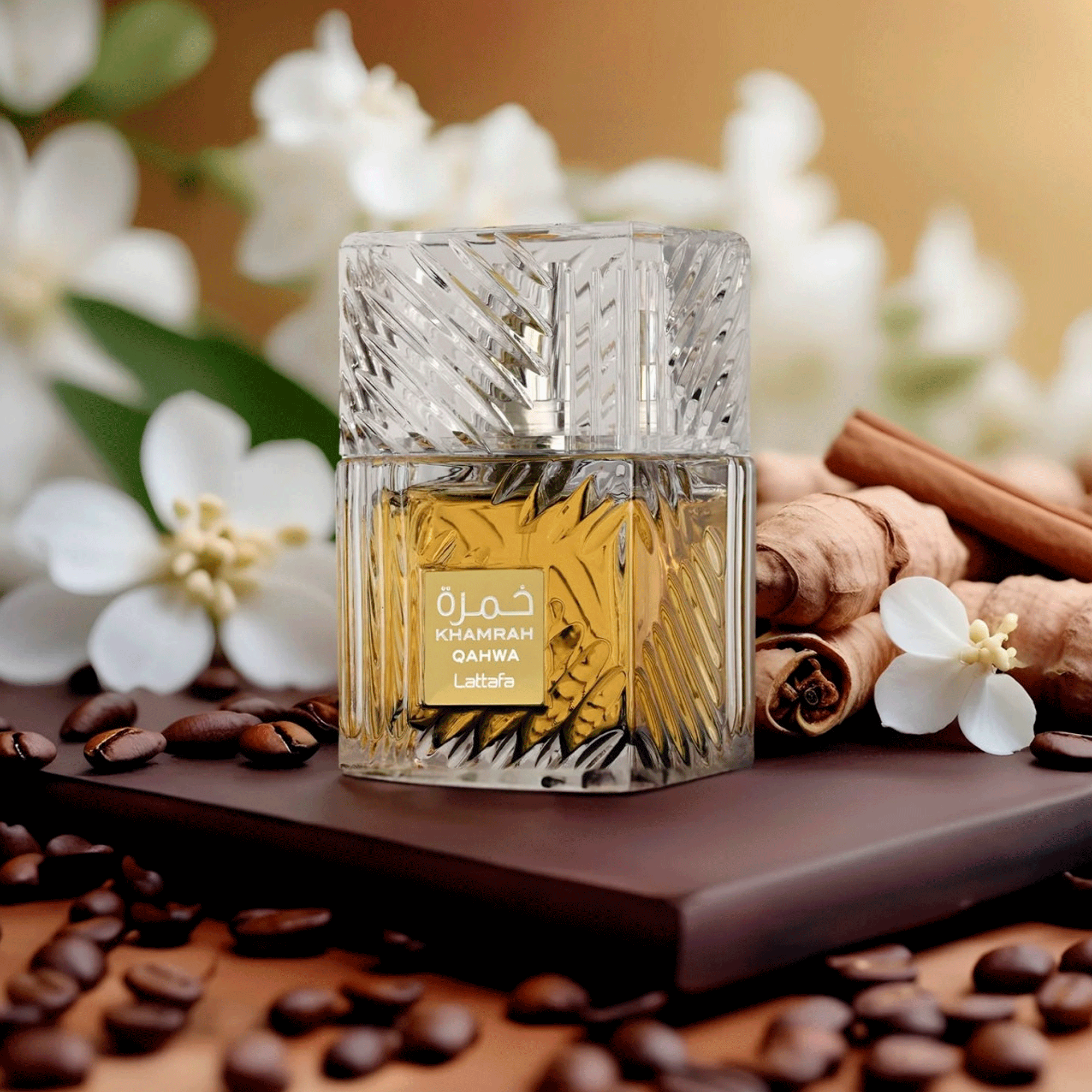 Perfume Árabe Feminino Khamrah Qahwa Lattafa Eau de Parfum 100ml