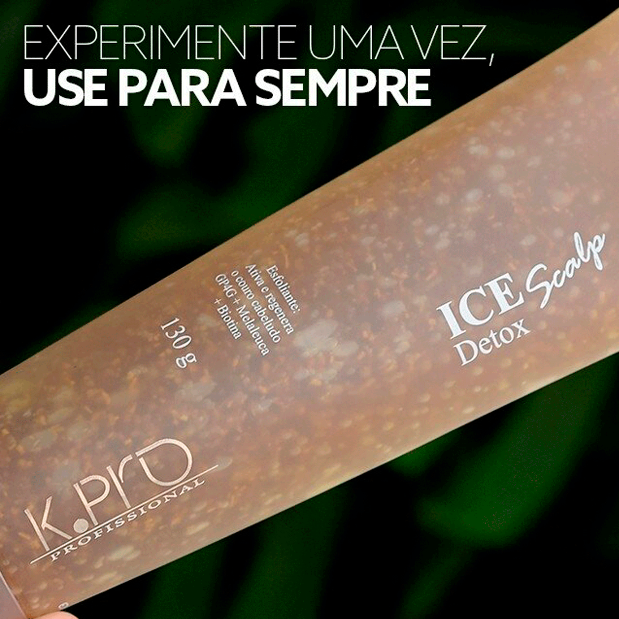 K.Pro Ice Scalp Detox Gel Peeling - Esfoliante Capilar 130g