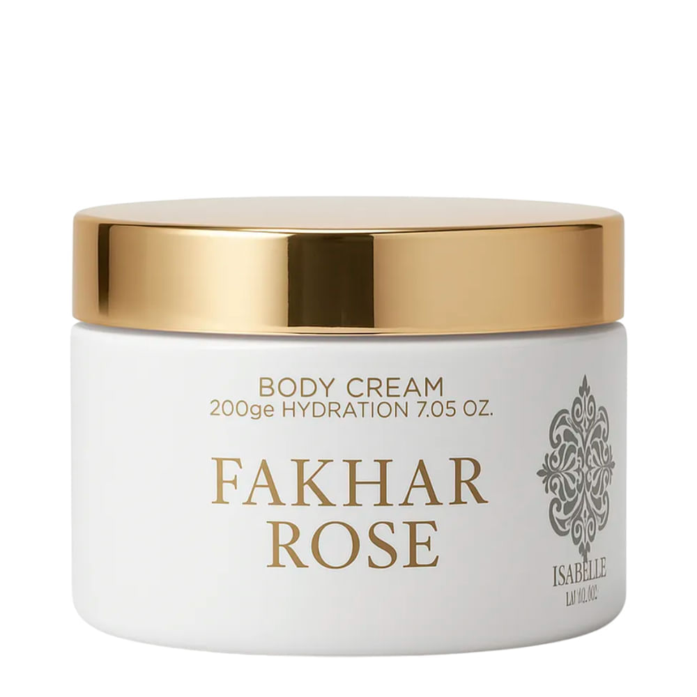 Hidratante Corporal Fakhar Rose Isabelle La Belle 200g