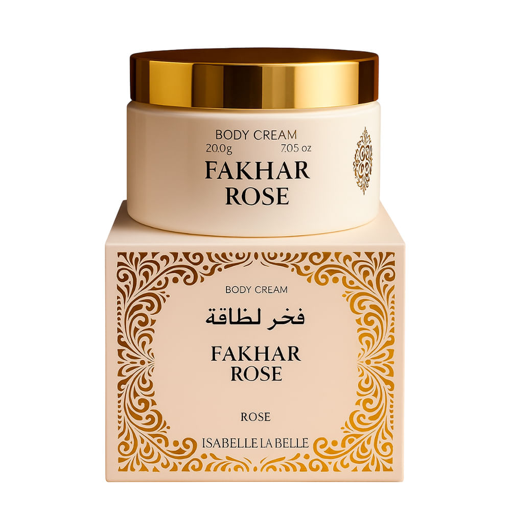 Hidratante Corporal Fakhar Rose Isabelle La Belle 200g