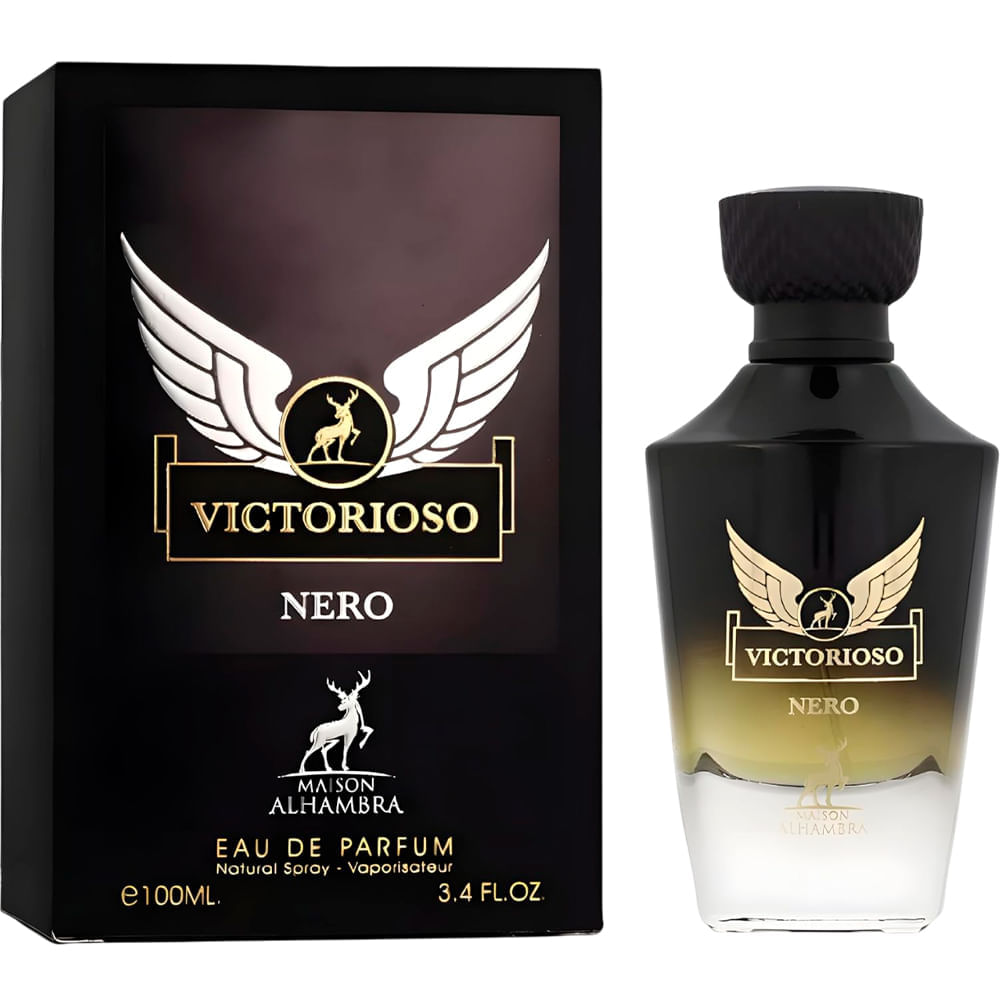 Perfume Masculino Victorioso Nero EDP Maison Alhambra