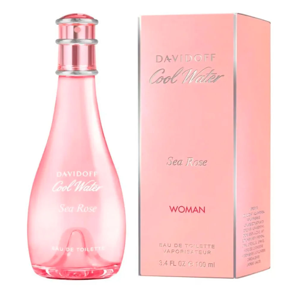 Perfume Feminino Cool Water Sea Rose EDT Davidoff 100ml