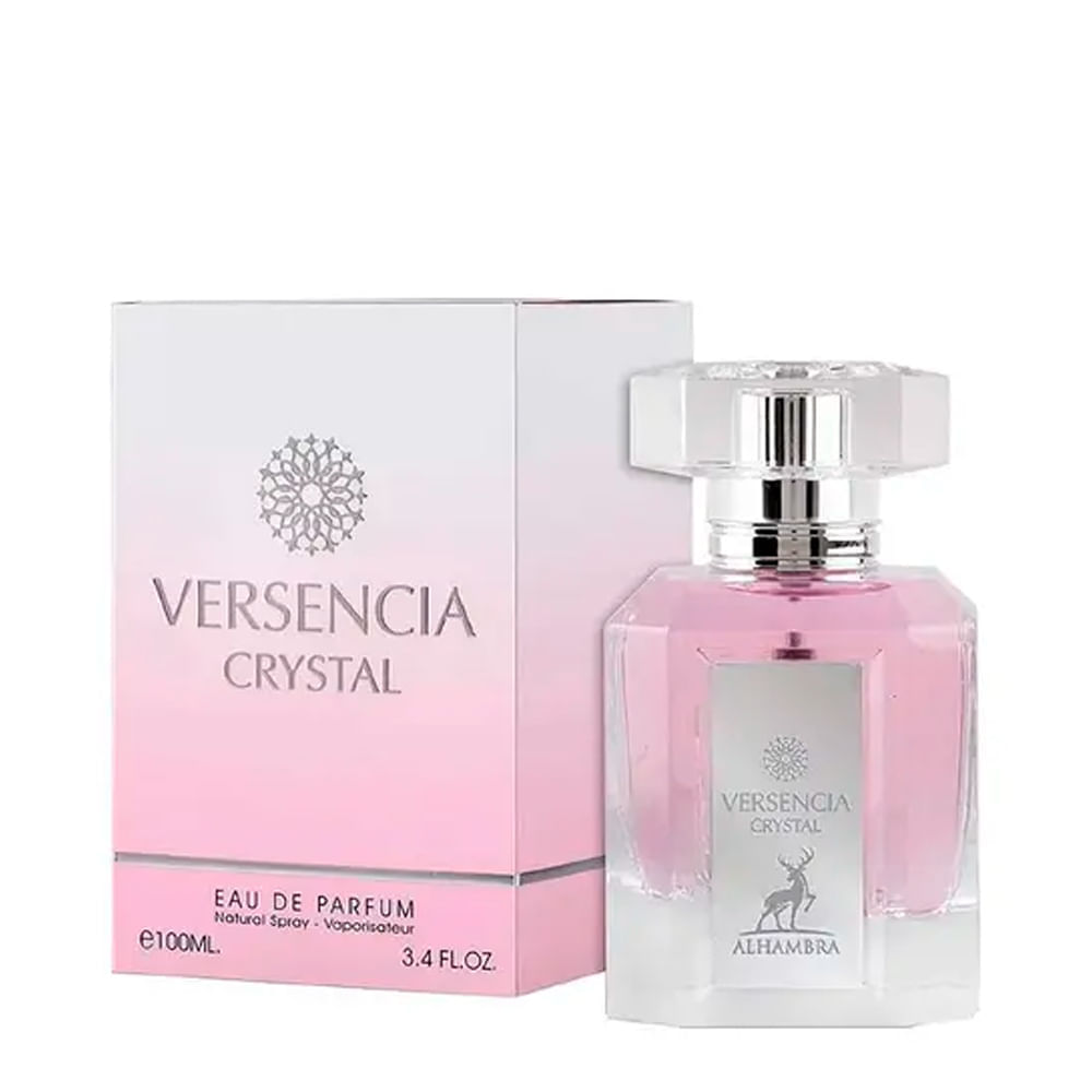 Perfume Árabe Feminino Versencia Crystal Eau de Parfum Maison Alhambra 100ml