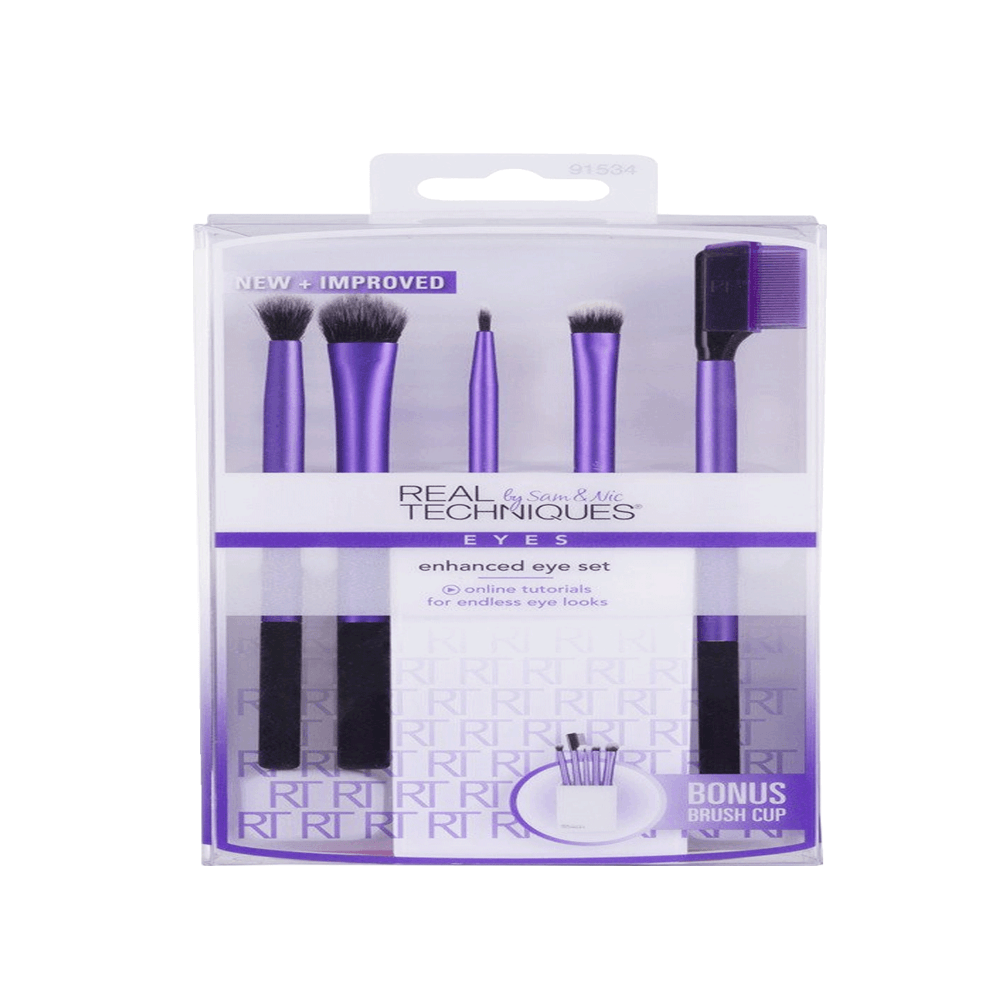 Kit Pincéis para os Olhos by Sam & Nic c/5 Peças Real Techniques
