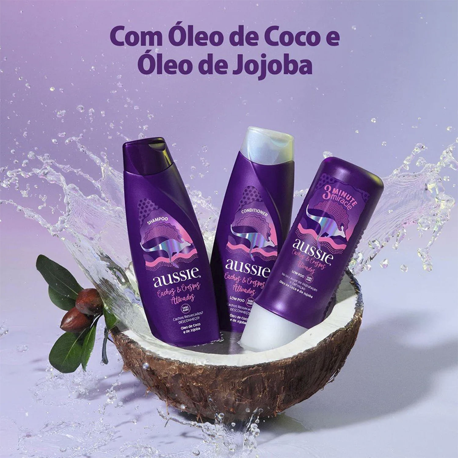 Shampoo para Cachos Miracle Curls Aussie 360ml