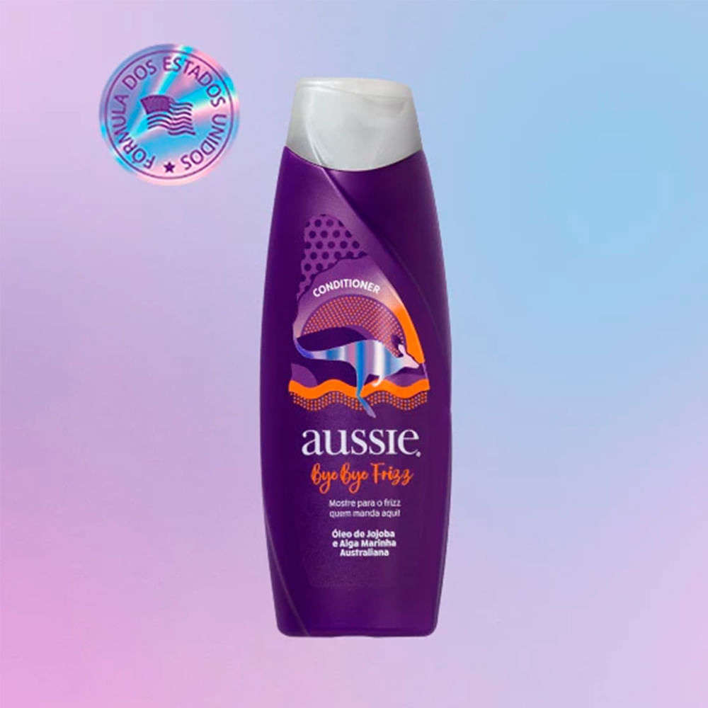 Bye Bye Condicionador Frizz Aussie