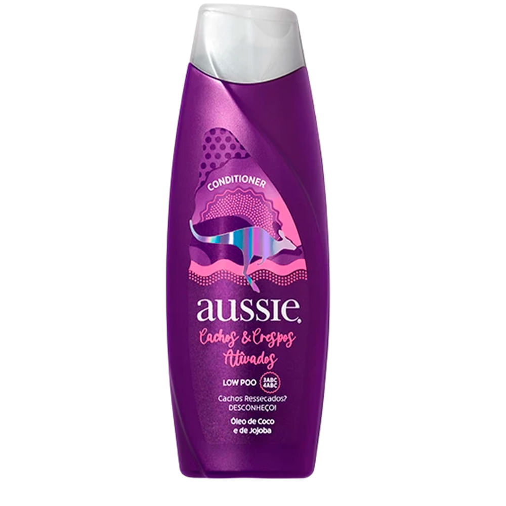 Condicionador Cachos & Crespos Ativados Aussie 360ml