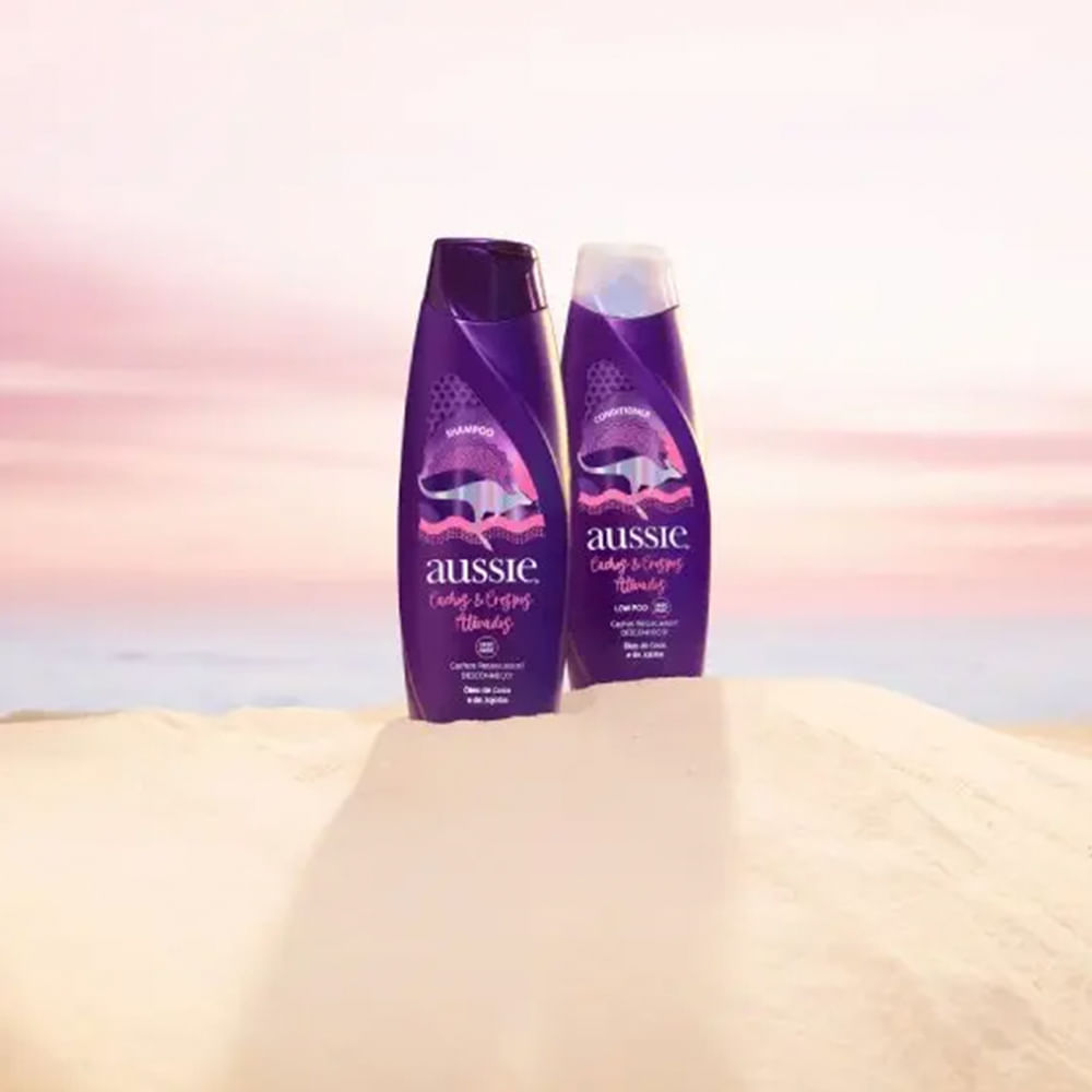 Condicionador Cachos & Crespos Ativados Aussie 360ml