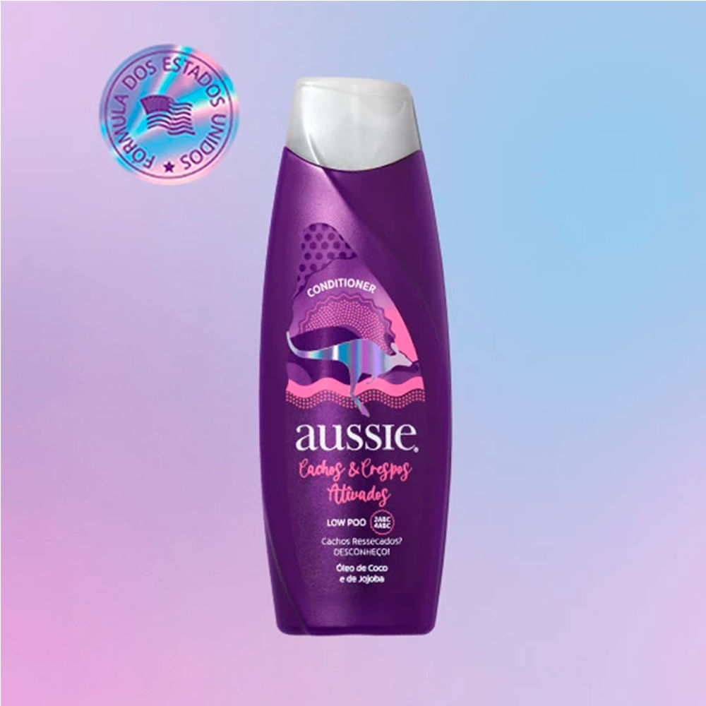 Condicionador Cachos & Crespos Ativados Aussie 360ml