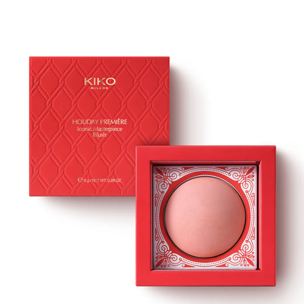 Holiday Première Iconic Masterpiece Blush Kiko Milano N01 8g