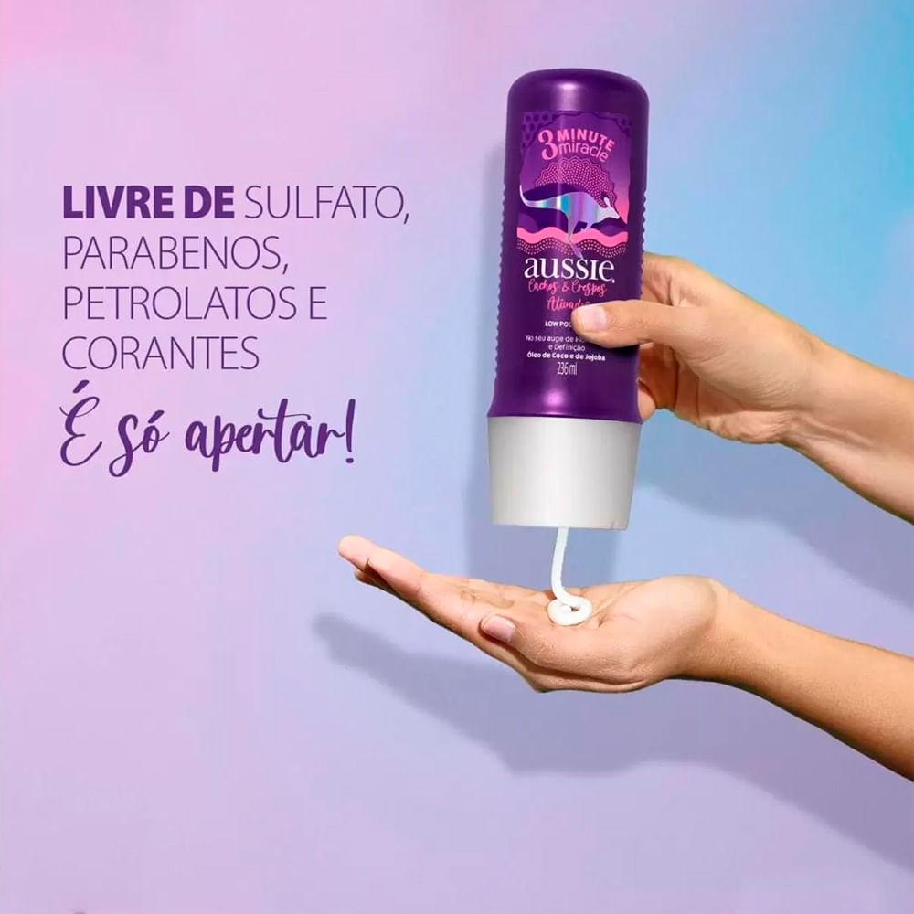 Condicionador Cachos E Crespos Aussie 236ml