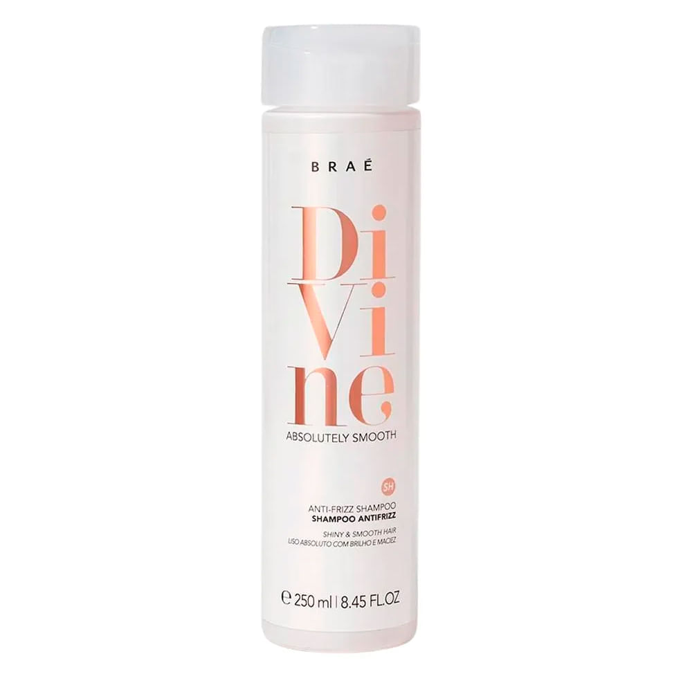 Shampoo Divine Absolutely Smooth Braé 250ml