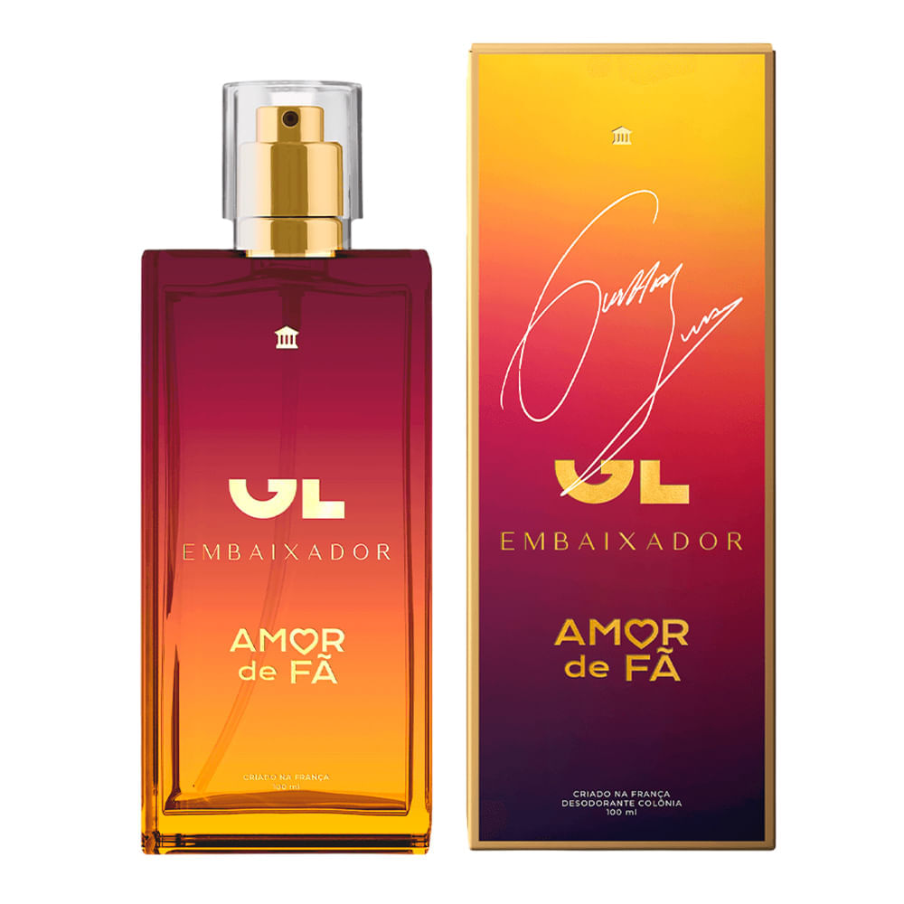 Deo Colônia Amor de Fã GL Embaixador 100ml