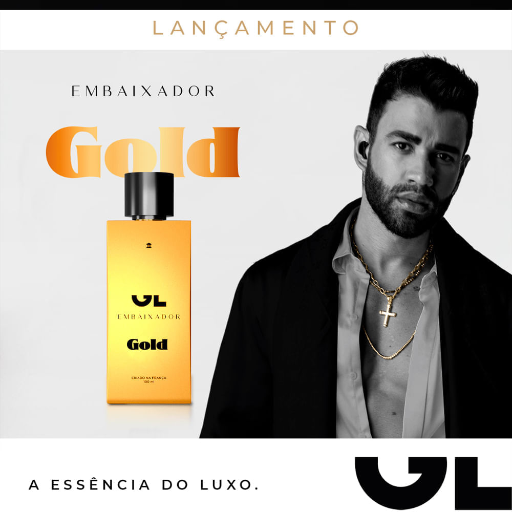 Deo Colônia GL Embaixador Gold 100ml