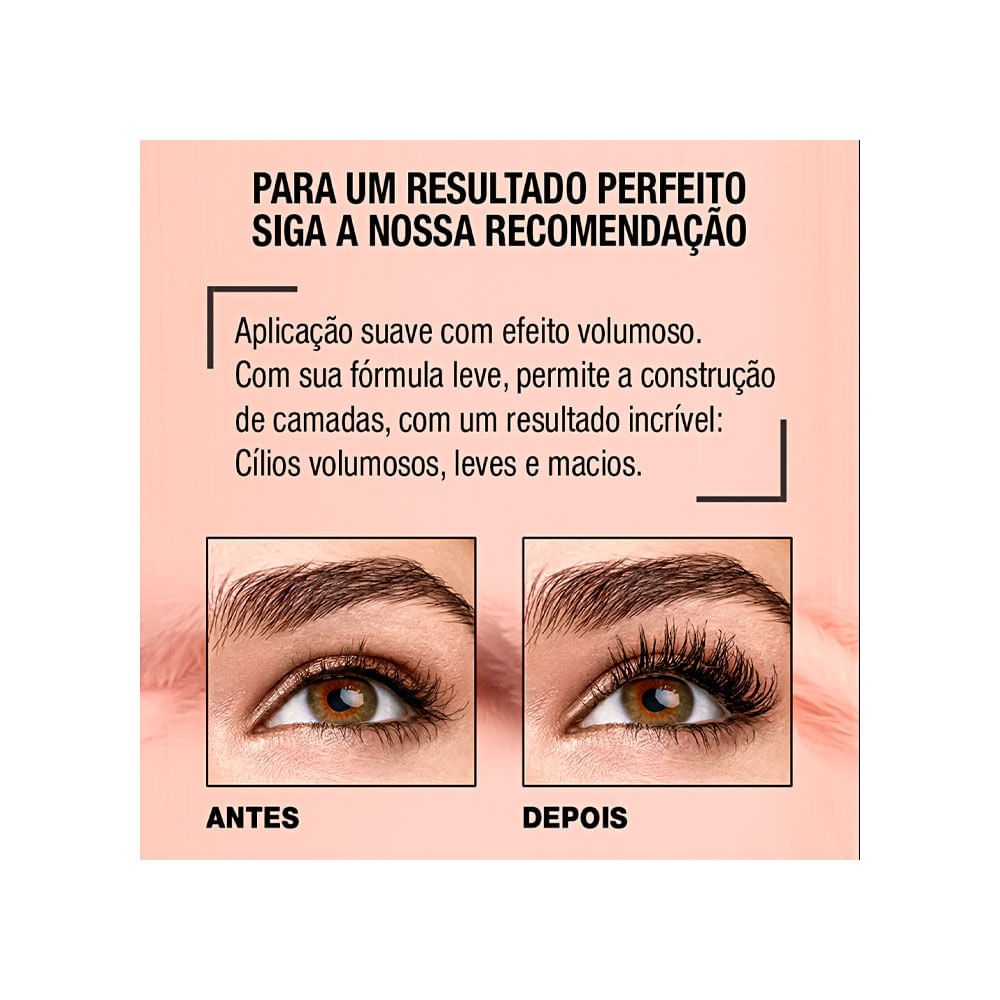 Máscara para Cílios Maybelline Black 8,25ml