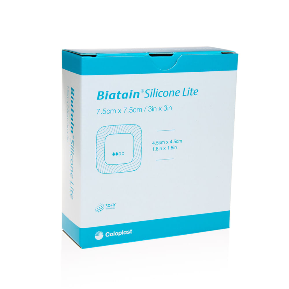 Curativo Biatain Silicone Lite 7,5x7,5 10 Unidade