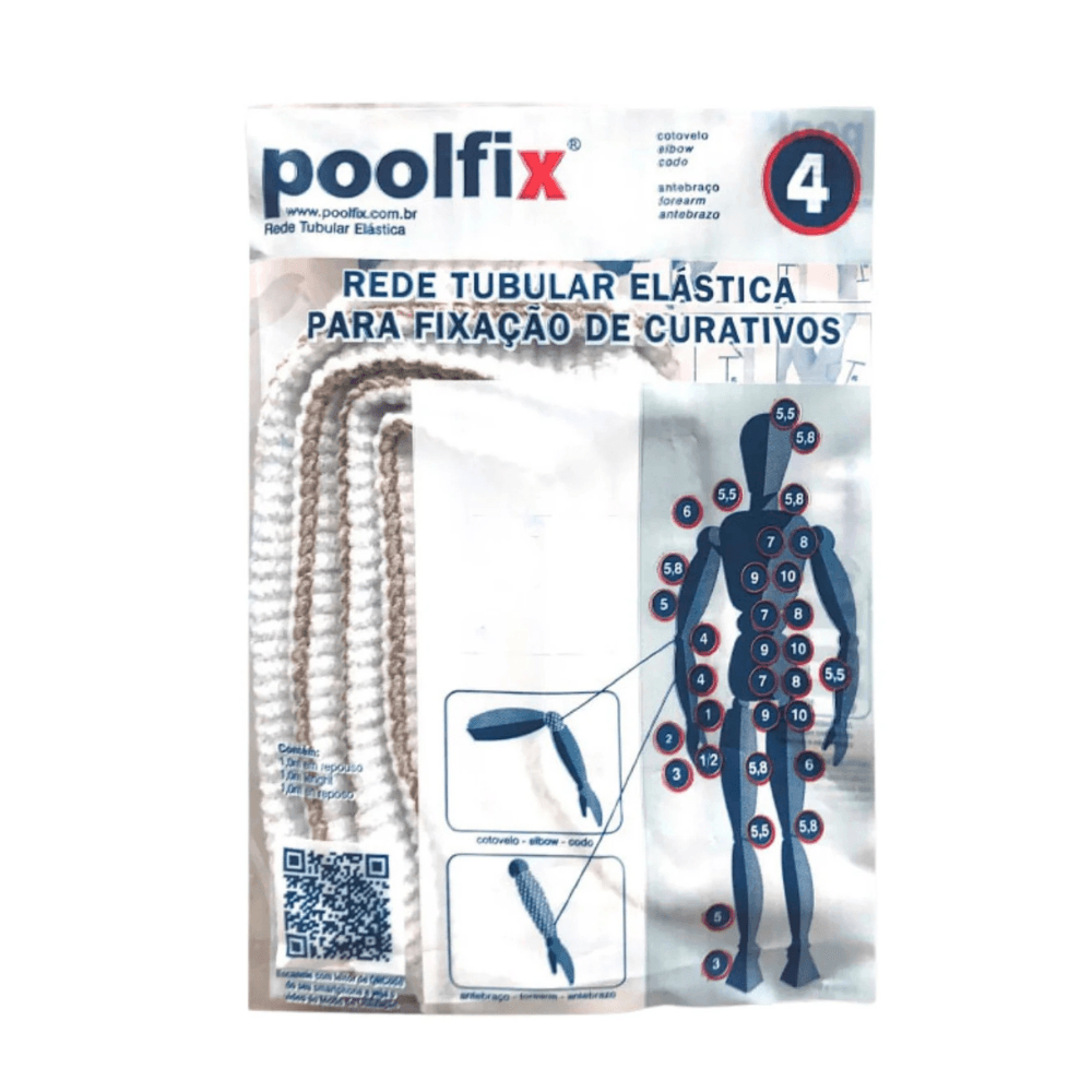 Rede Tubular Elastica Calibre 4 23mm Ref 4,0-01