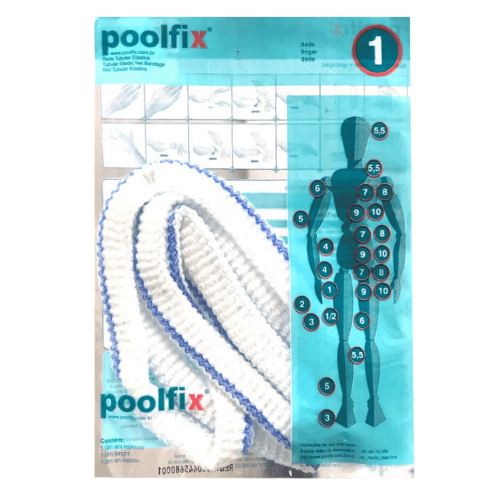 Rede Tubular Elastica Calibre 1 14mm