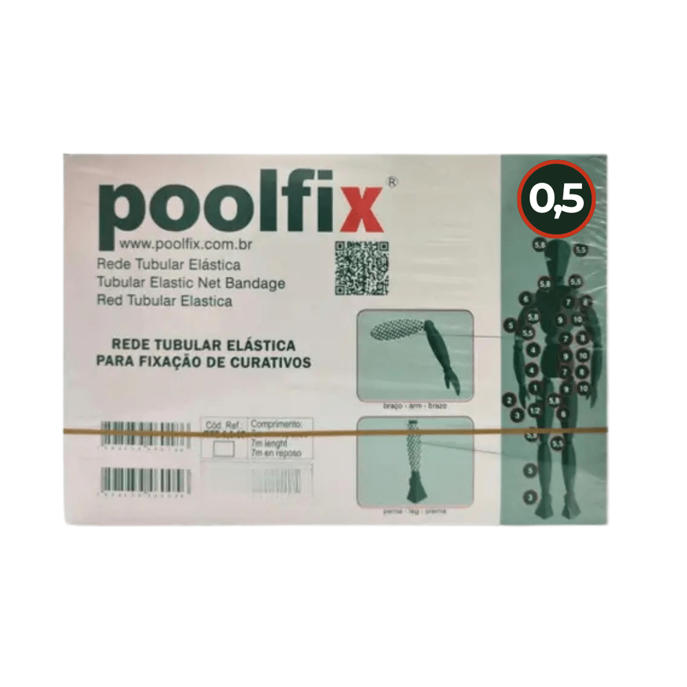 Rede Tubular Elastica Calibre 0,5 11mm