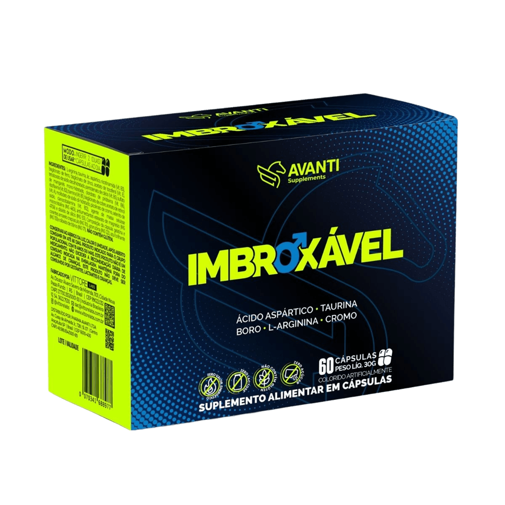 Imbroxável Multivitamínico Masculino Avanti Supplements  60 Cápsulas