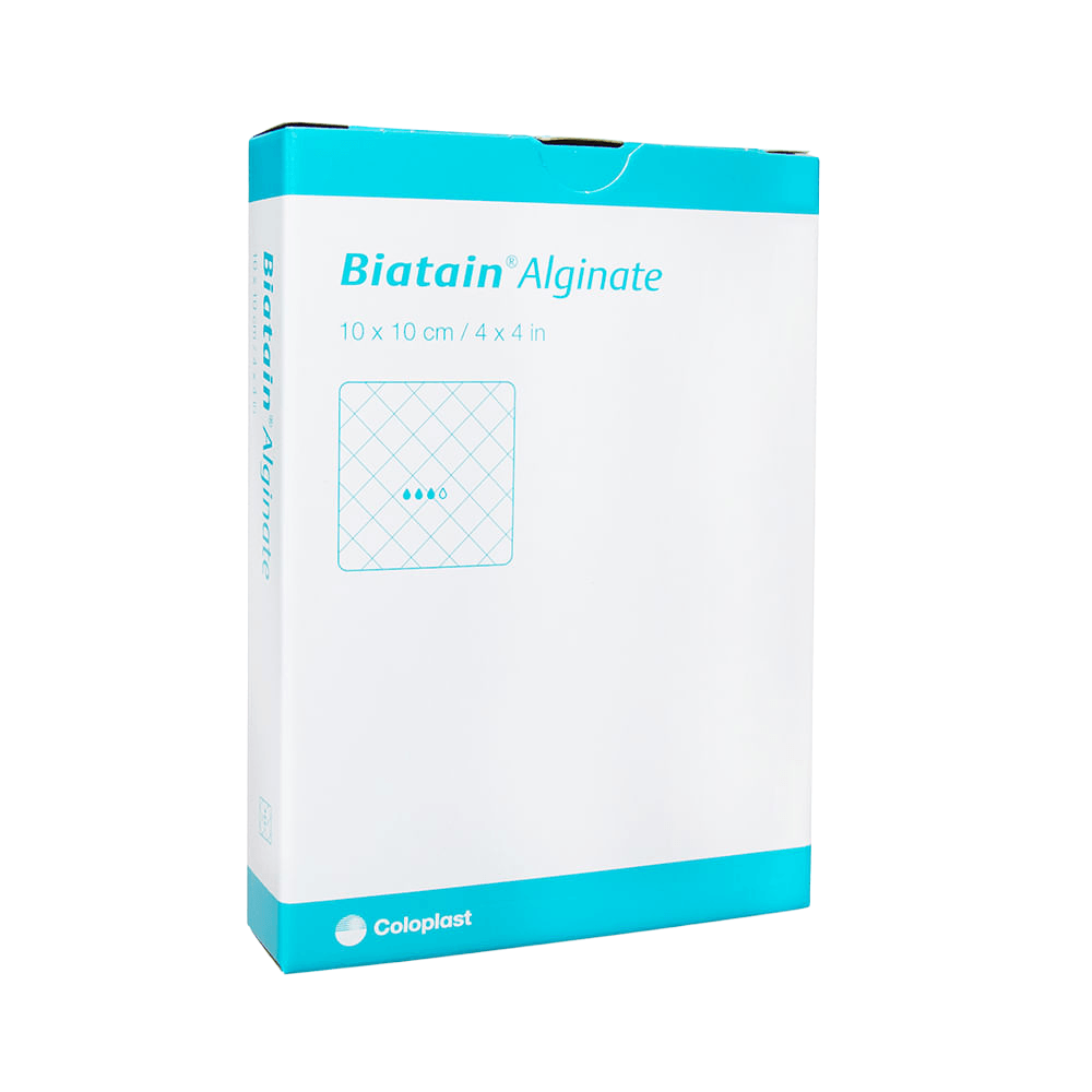 Curativo Biatain Alginato 10x10 10 Unidades