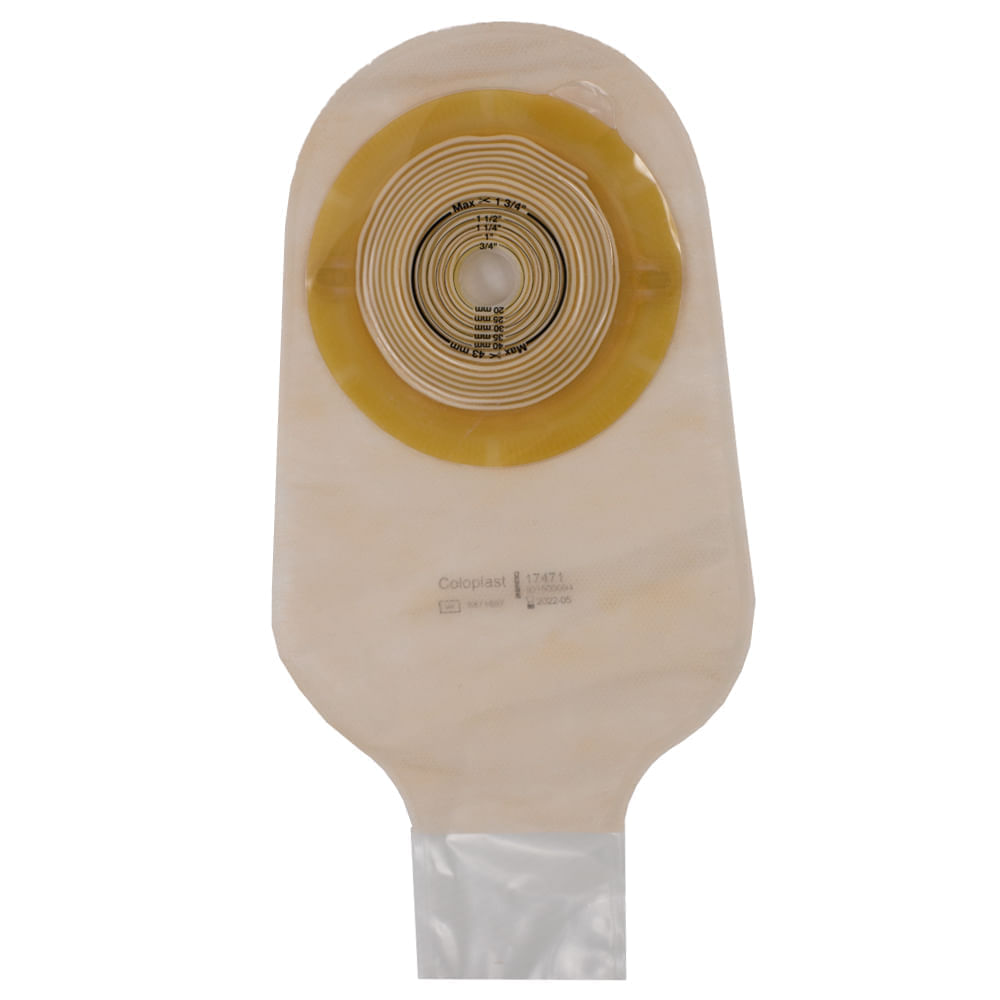 Alterna Convex 1 Peça Drenável Transparente Recortável 15-43mm Maxi 10 Unidades